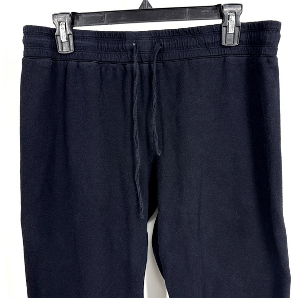 JW Los Angeles Embroidered Black Jogger Sweat Pants Medium Johnny Was - Picture 3 of 10